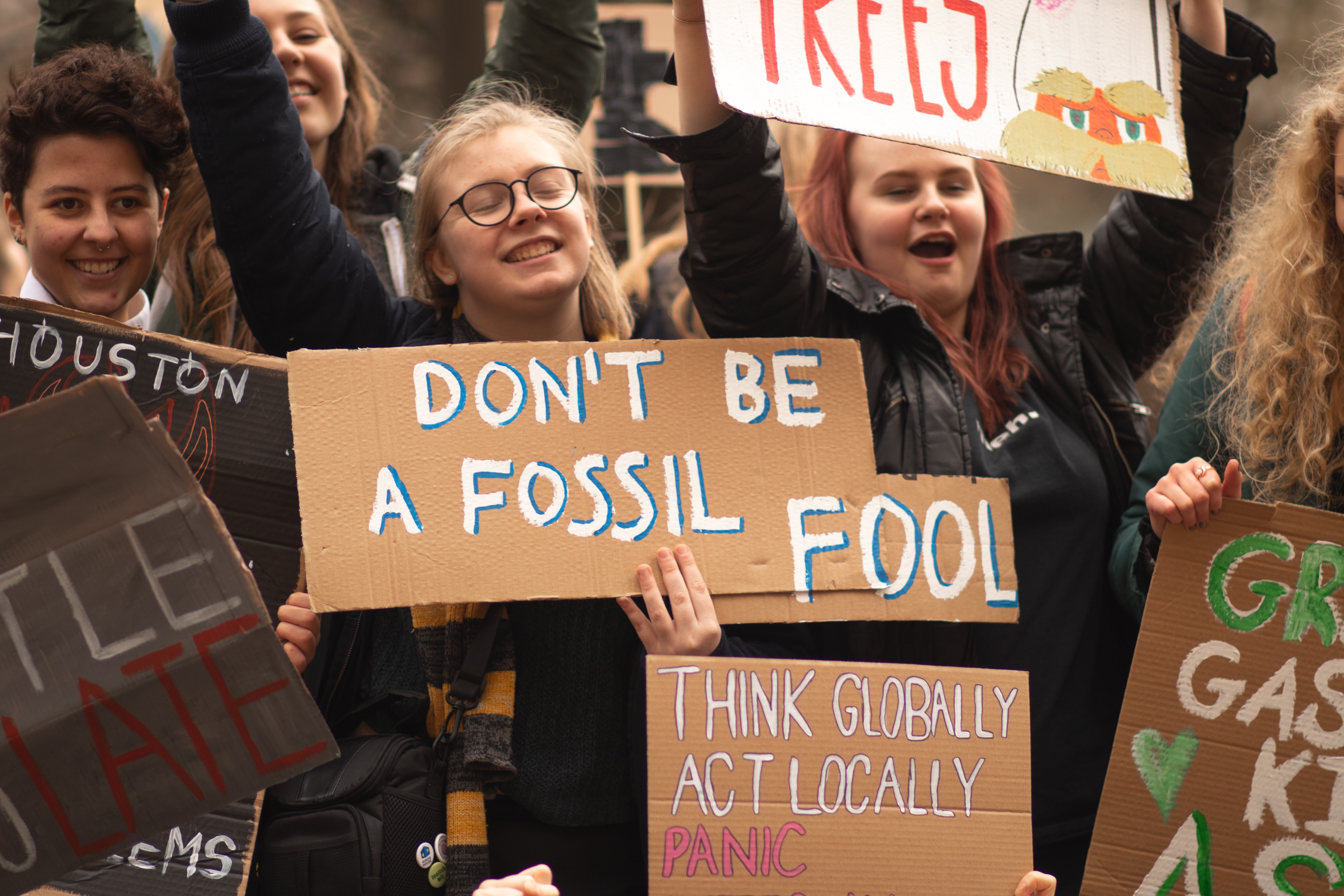Όχι στα ορυκτά καύσιμα Enviromental Protest