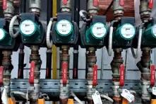 Boiler meters in a row