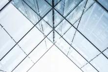 Glass facade