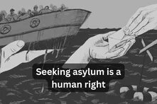 Seeking asylum is a human right