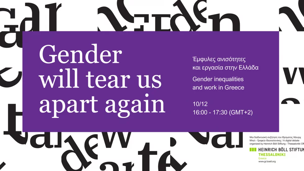 Gender will tear us apart again