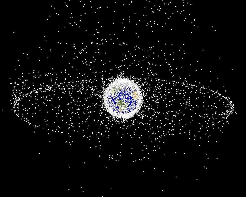 space debris cover image