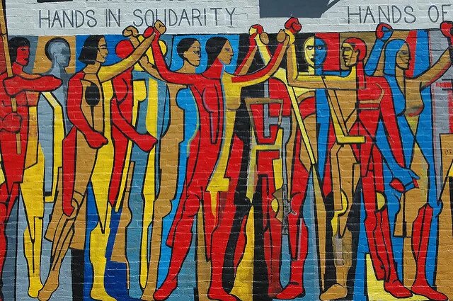 solidarity mural